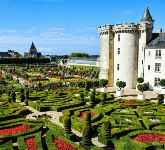 Château de Villandry in Loire- Valley, France