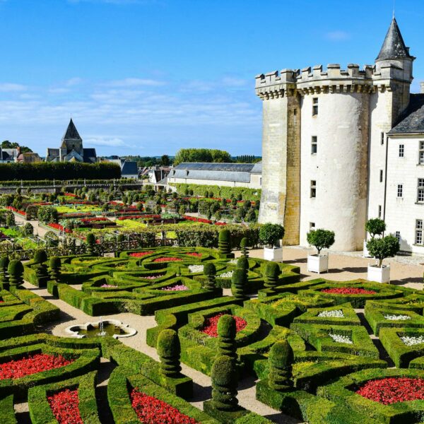 Château de Villandry in Loire- Valley, France