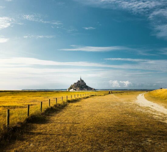 Mont Saint Michel in Normandy, France