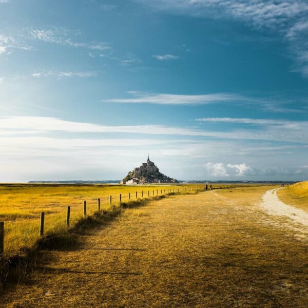 Mont Saint Michel in Normandy, France